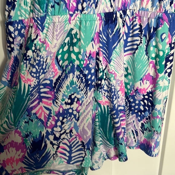 Lilly Pulitzer Bryce Romper in Quill Out print Size Small - Picture 5 of 7